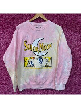 Sailor Moon Usagi Eyes Pretty Guardian Tie Dye Crewneck S